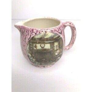 Darby & Joan Englishware Lancaster Pink Milk Creamer Pitcher (mini) Vintage